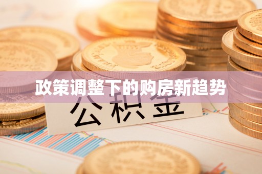 霞山政策调整下的购房新趋势
